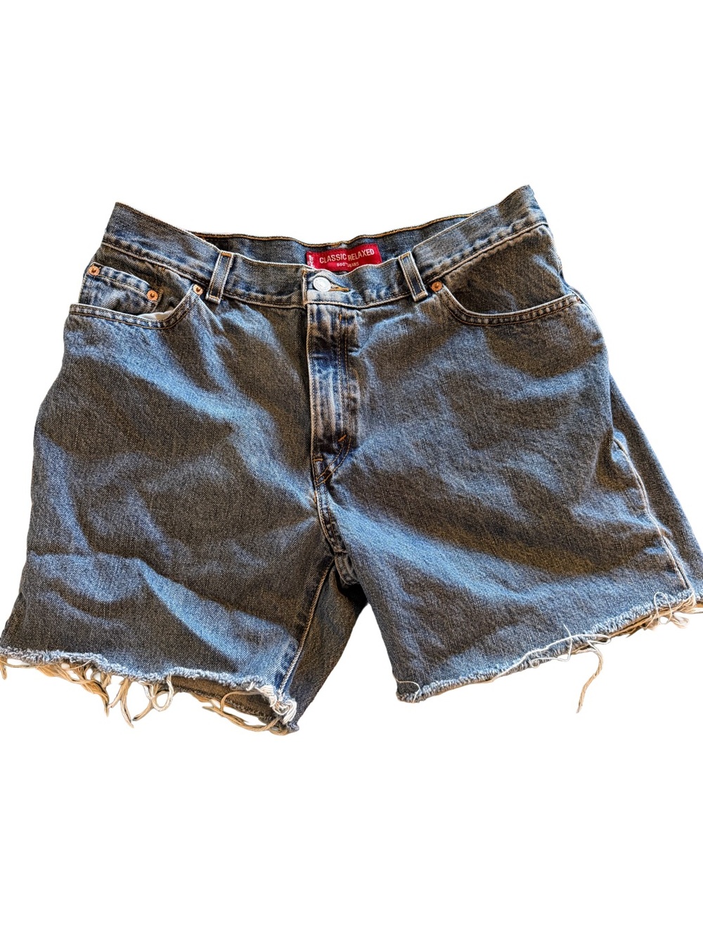Levi's Vintage Women's Cutoff Denim Shorts - Size 16 Petite
